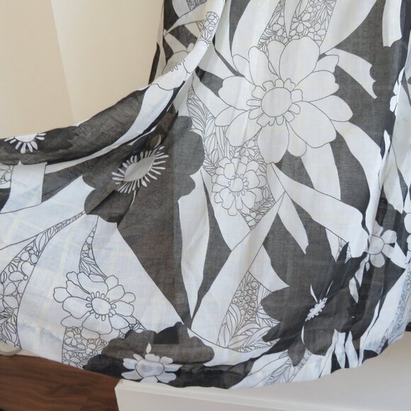 VINTAGE PANTEL 70's Prairie Peasant Cottagecore Floral Polka Dot Maxi Dress - Picture 11 of 16